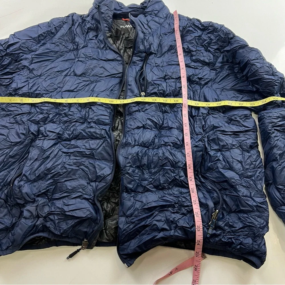 HAWKE & CO Men's Packable Down Puffer Lightweight Jacket Size M L42-20 - Picture 5 of 8